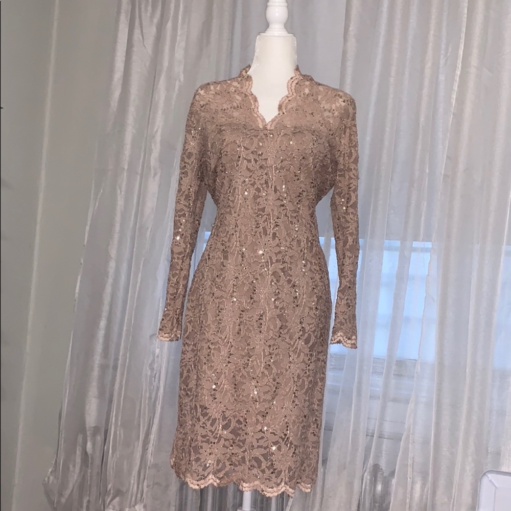 Nude dress